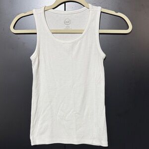 Girls | Kids Large 10/12 | White Tank Top